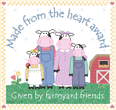 Made From The Heart Award!