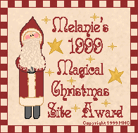 Christmas Award from Melanie