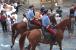 La Polizia        (notice the horses)