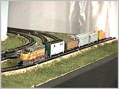 Waiting on the interchange track