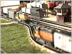 Waiting on the interchange track