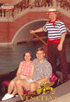 Greg and Donna on Gondola ride at The Venetian.