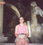Donna in Forum Shops at Ceasar's Palace.