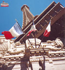 Eiffel Tower at Paris Las Vegas.