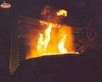The Mirage volcano.