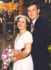 The happy couple.