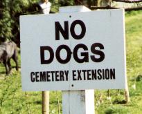 Wainfleet's cemetery extension.