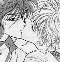 A kiss and... a daisy?