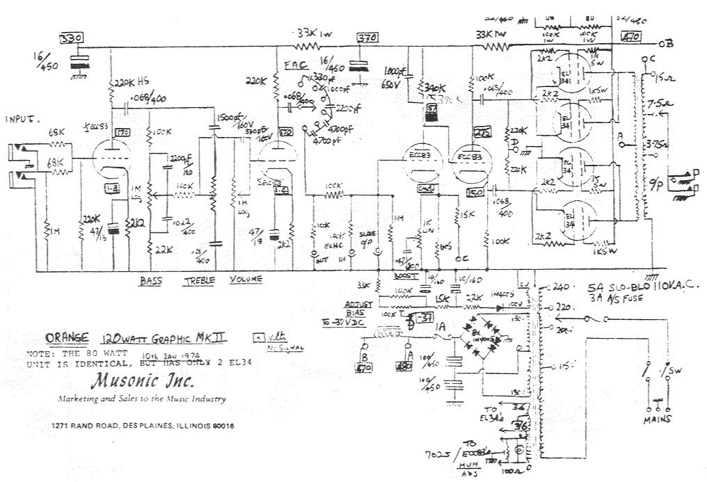 Graphic '74 schematic wiring two schematics diagram 