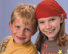 Marrit and Jeroen's school picture, october 2006