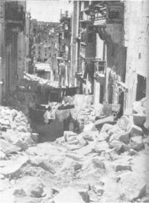 SCENES OF DESTRUCTION.