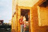 Michael & Kristina at front door