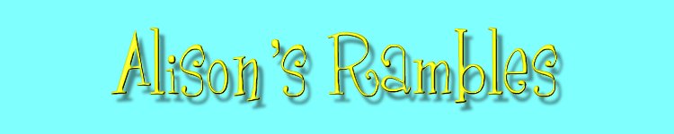 Alison's Rambles