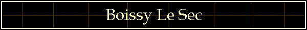 Boissy Le Sec