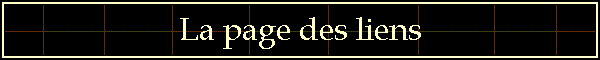 La page des liens