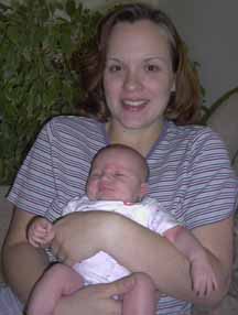 Proud Mom and Caroline.