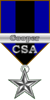 Awarded the Samuel Cooper Medal of Service for his years of commitment to the CSA, for his great command of the AotM, for his tireless devotion, and for his guidance and leadership, 7 March 2005.