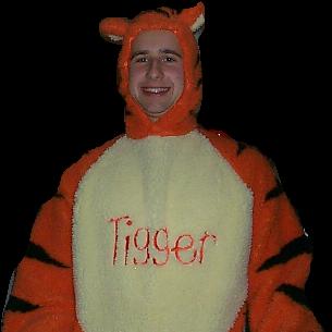 Ben sure knows how to celebrate Halloween