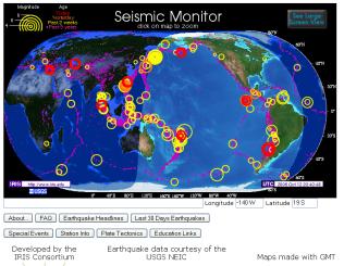 Seismic Monitor
