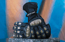 agv carbon sport gloves black