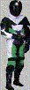 AGV Torino Two Piece Suit White/Lime/Purple/Black