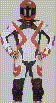 AGV Viper One Piece Suit White/Red/Black