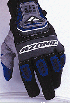 o'neal azonic moto gloves 2001 blue