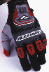o'neal azonic moto gloves 2001 red