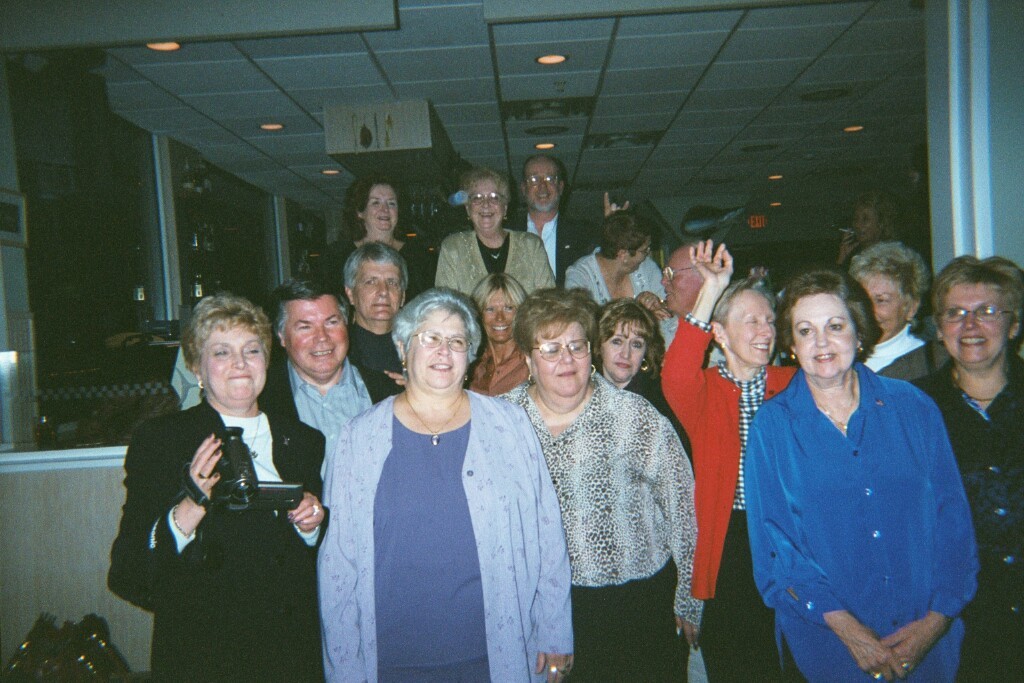 Eleanor, George, Fred, Alexis, Joyce, Harry, Barbara, Sheila, MaryAnn, Linda, Barbara, Gayle, Lynne
