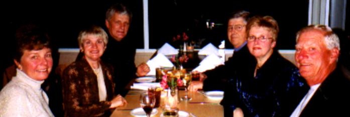 The great food was exceeded only by the great spirits of the group.� Even the spouses/significant others had a good time.
