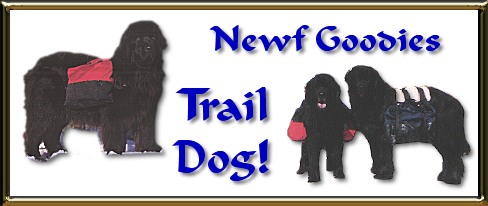 Newf Gooddies- Trail Dog!