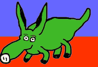 galloping aardvark investingating teaspoon noises