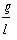 gravity / length