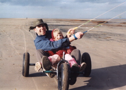 Me and Lauren on the beach.