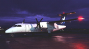 Great China DHC8 night-stopping at Glasgow