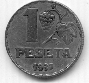 1 Peseta. II Repblica.