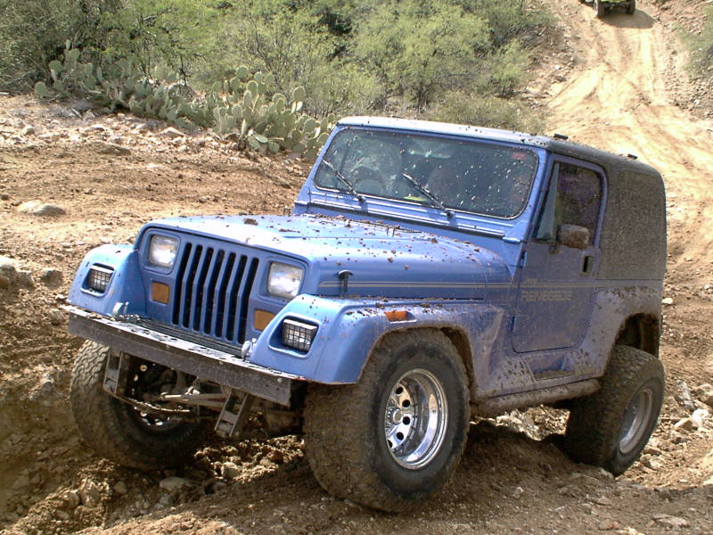 Look at that suspension work!