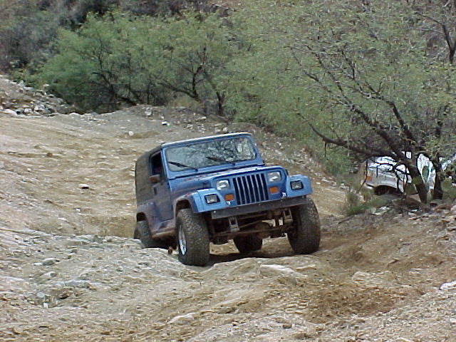 Going up a steep one