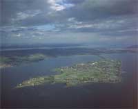 Anflug auf Reichenau