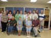 Front row - Janice Ratliff Ferrell, Helen Johnston Compton, Paulette Norris Mays, Charles E. Duty; Second row- Dorthy Dales Whited, Jean Belcher Ferrell, Larry Wilson , Phyllis Dales Davis, Larry Looney, Brenda Fleenor Ratliff, Anna Ruth Looney Coleman, Sue Coleman Edwards, Barbara Smith Ratliff, Jesse Foster, Jim Mays, Leon Hackney, Billy Keene