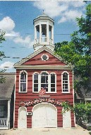 David Crockett Fire Hall - Click to enlarge