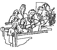Family at Church