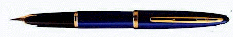 pen05Fountain Pen Waterman Carene 11101 Abyss Blue lacquer.jpg (8680 bytes)