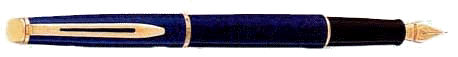 pen10Fountain pen Waterman Hemisphere 12051 Marbled Blue.jpg (8675 bytes)