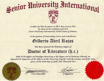 Doctor en Literatura