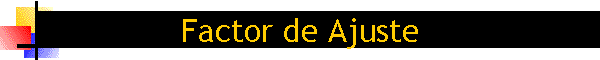 Factor de Ajuste