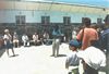 A prison on the Robben Island - thats where Nelson Mandela was imprisoned..