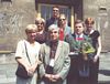 This is my family at Fils graduation - left to right: Mom, granny, Dad, brother Mike, myself, brother Fil, his girlfriend Laura 
