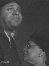 Aaron Patterson and his mother