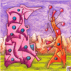 isole - pastello 40x40